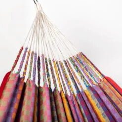 LA SIESTA Doppel-Hängematte 'Modesta', Flowers, 350 X 160 Cm -Bestes Gartengeräte Geschäft 3940200339 Doppel Haengematte Flora Flowers Bio Baumwolle 4 106120