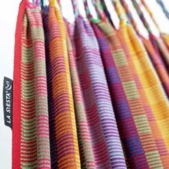 LA SIESTA Doppel-Hängematte 'Modesta', Flowers, 350 X 160 Cm -Bestes Gartengeräte Geschäft 3940200339 Doppel Haengematte Flora Flowers Bio Baumwolle 5 106121