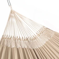 LA SIESTA Kingsize Hängematte 'Bossanova', Muscade -Bestes Gartengeräte Geschäft 3940200350 Kingsize Haengematte Bossanova Muscade Bio Baumwolle 8 106166