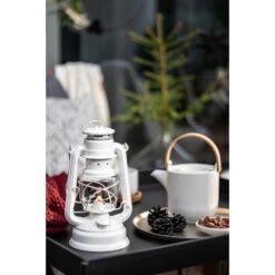 Feuerhand Sturmlaterne 'Baby Special 276', Reinweiß, 26,5 X 13,5 X 15 Cm -Bestes Gartengeräte Geschäft 3990100203 feuerhand sturmlaterne 2 121860