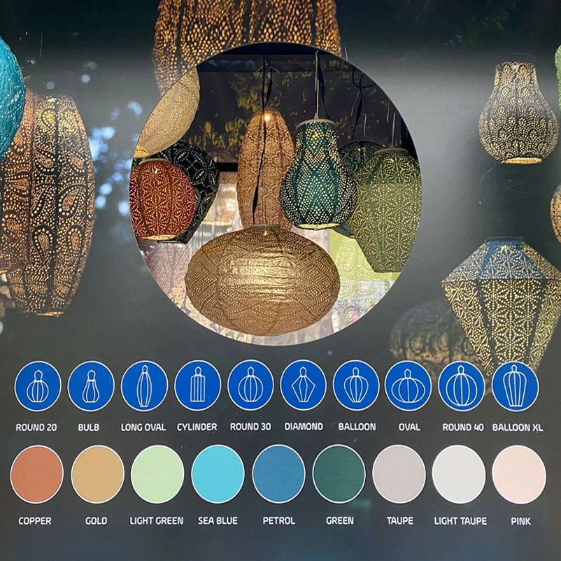 Solarlaterne 'Long Oval 20', Seablue, Ø 20 X 45 Cm 3 Solarlaterne 'Long Oval 20', Seablue, Ø 20 X 45 Cm – Bild 3