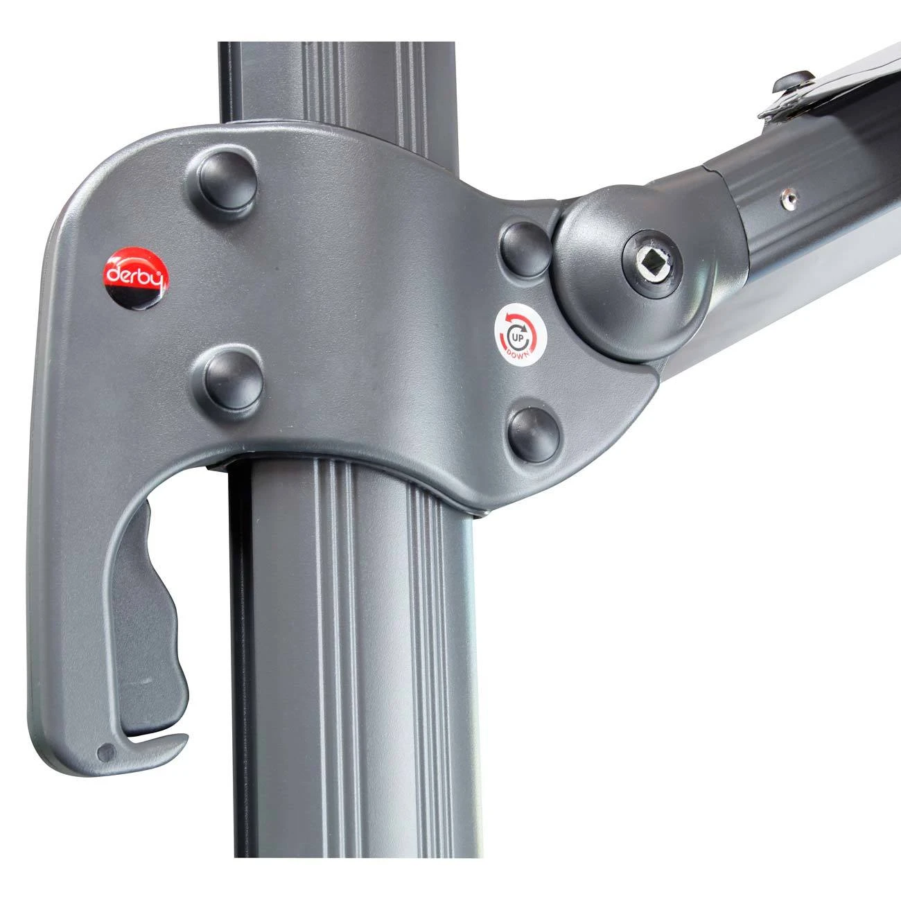 Doppler Pendelschirm 'Ravenna 400', Um 360° Drehbar, Ø 400 Cm 3 Doppler Pendelschirm 'Ravenna 400', Um 360° Drehbar, Ø 400 Cm – Bild 3