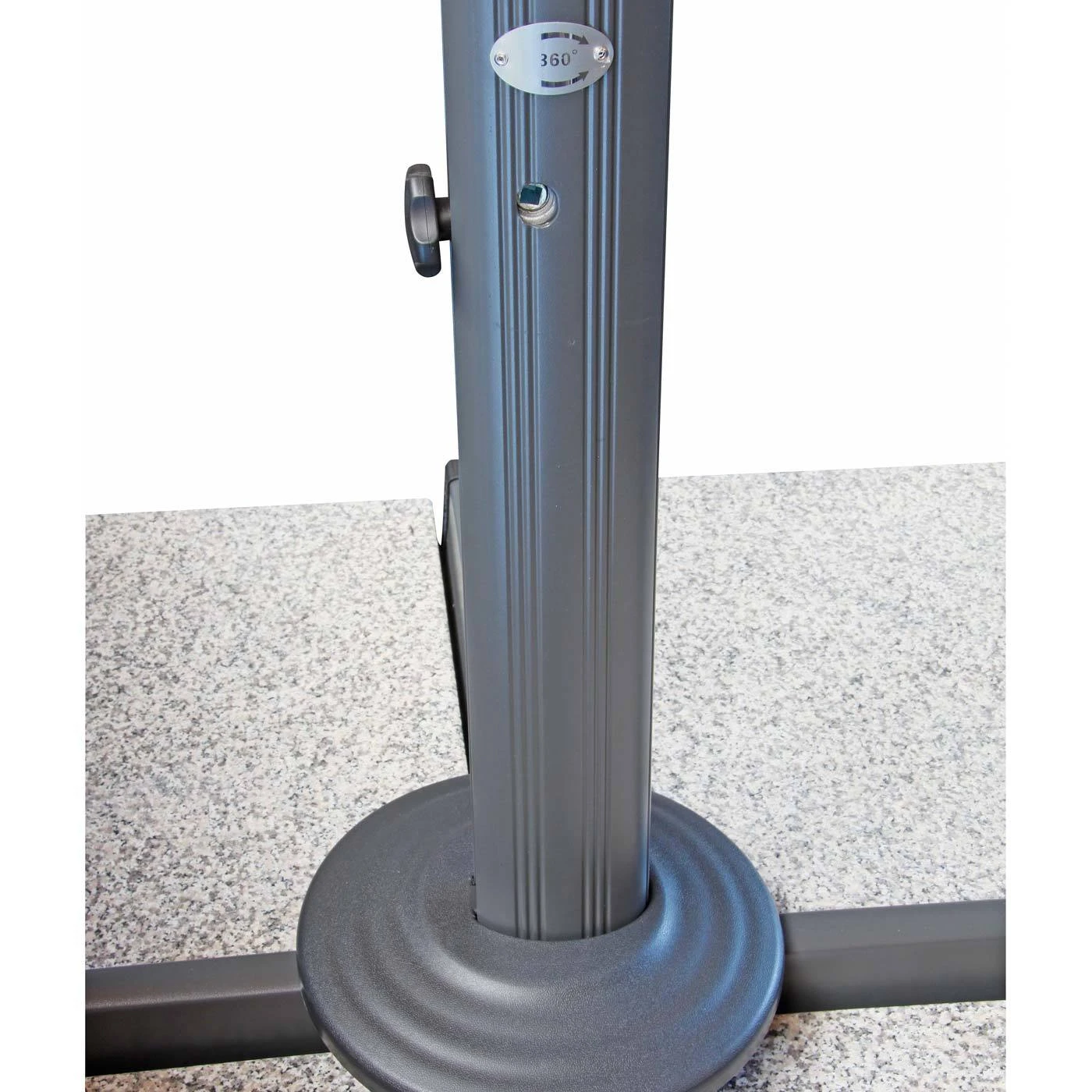 Doppler Pendelschirm 'Ravenna 400', Um 360° Drehbar, Ø 400 Cm 6 Doppler Pendelschirm 'Ravenna 400', Um 360° Drehbar, Ø 400 Cm – Bild 6